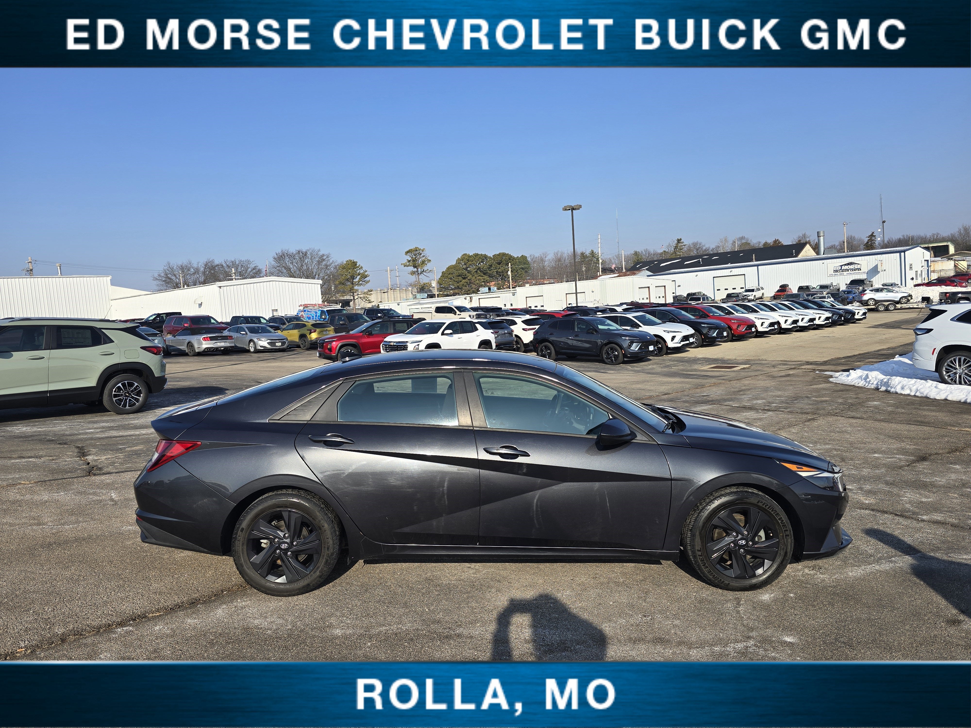 Used 2021 Hyundai Elantra SEL with VIN 5NPLM4AG4MH022337 for sale in Rolla, MO