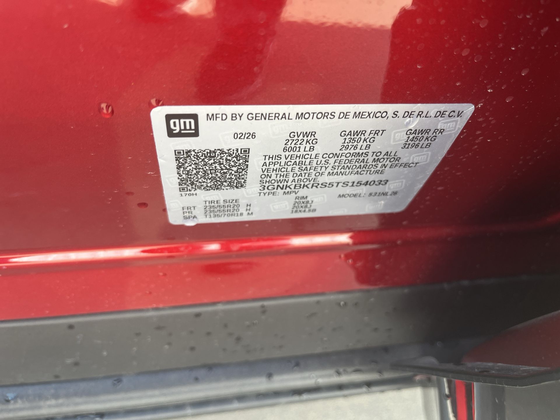 2026 Chevrolet Blazer RS