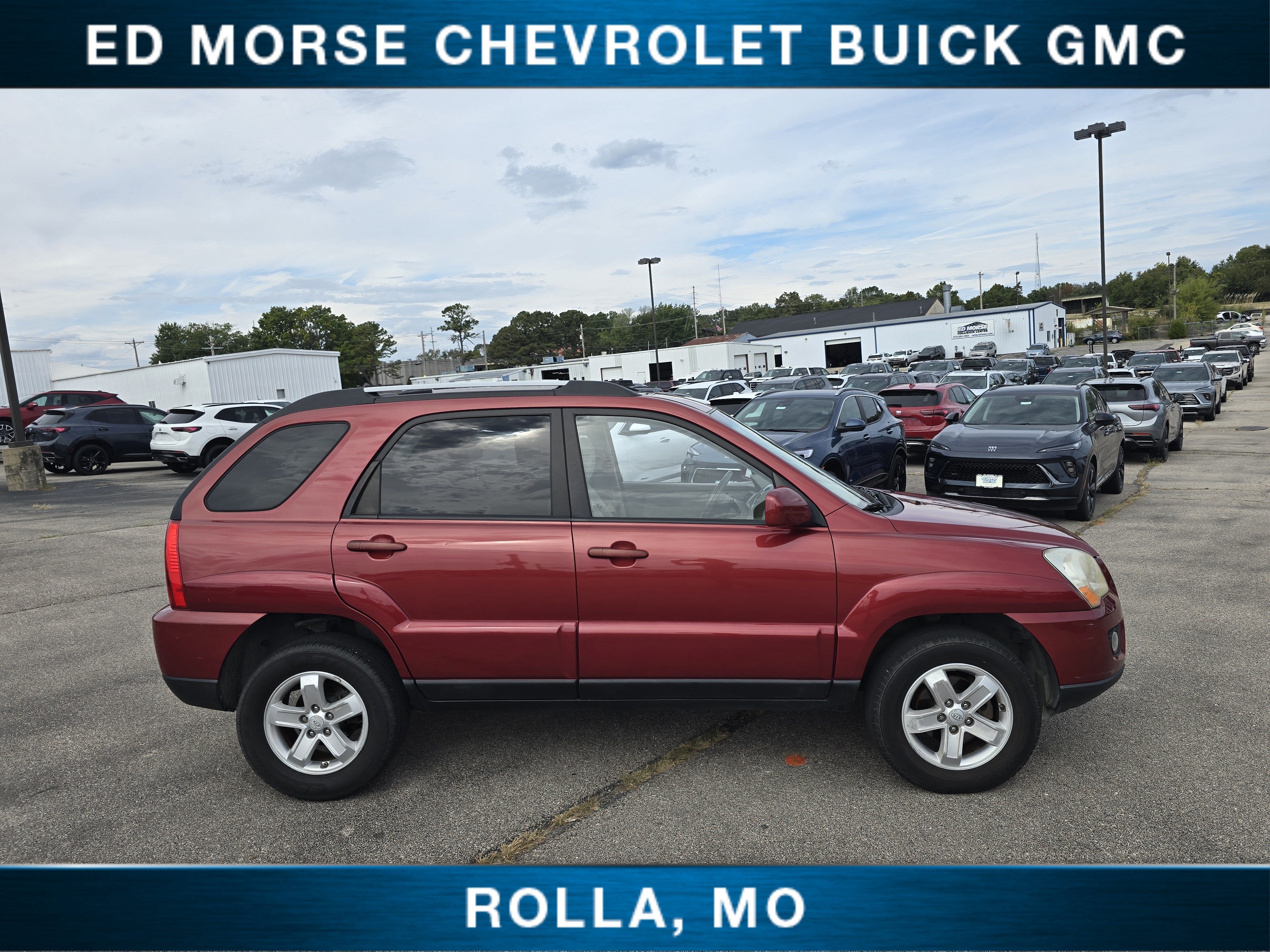 Used 2009 Kia Sportage EX with VIN KNDJF723697615028 for sale in Rolla, MO